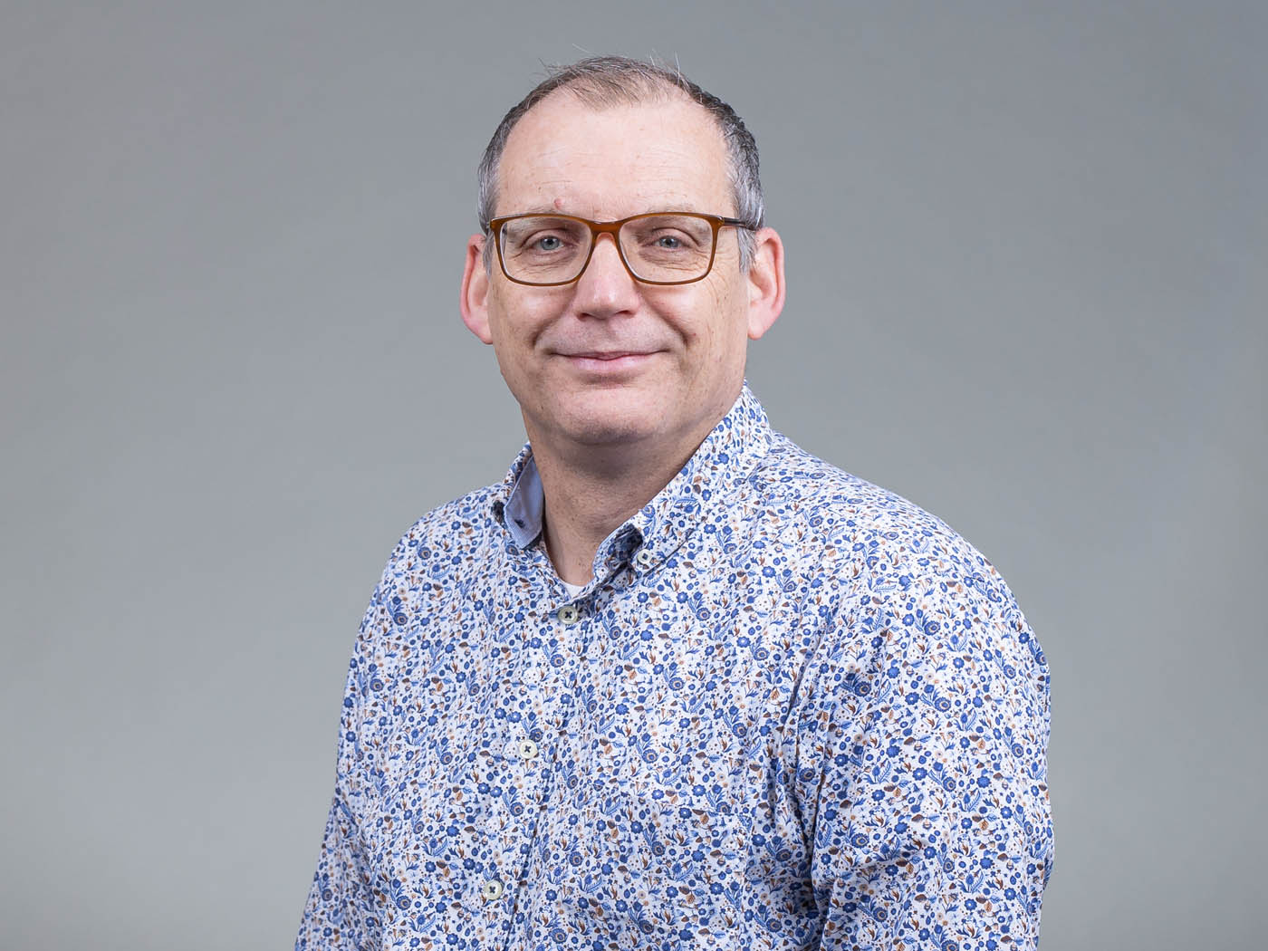 portret Medisch maatschappelijk werker G.J.M. Oldenburger