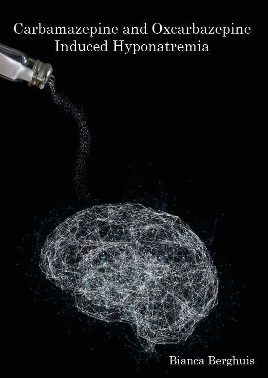Proefschrift Bianca Berghuis Afbeelding cover Carbamazepine and Oxcarbazepine Induced Hyponatremia