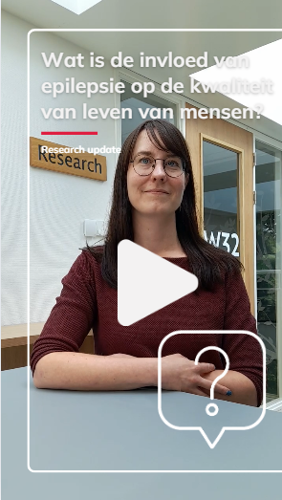 Link naar video van Florien Boele over SEIN onderzoek kwaliteit van leven bij epilepsie