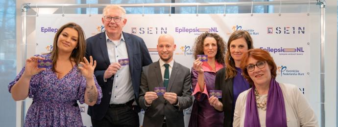 Miljuschka Witzenhausen slaat eerste munt voor EpilepsieNL