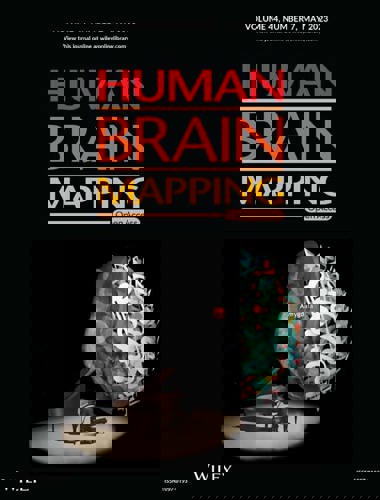 Cover mei 2023 tijdschrift Human Brain Mapping