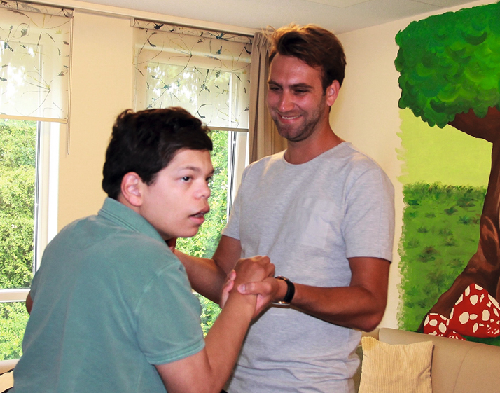 Patiënt en verzorger