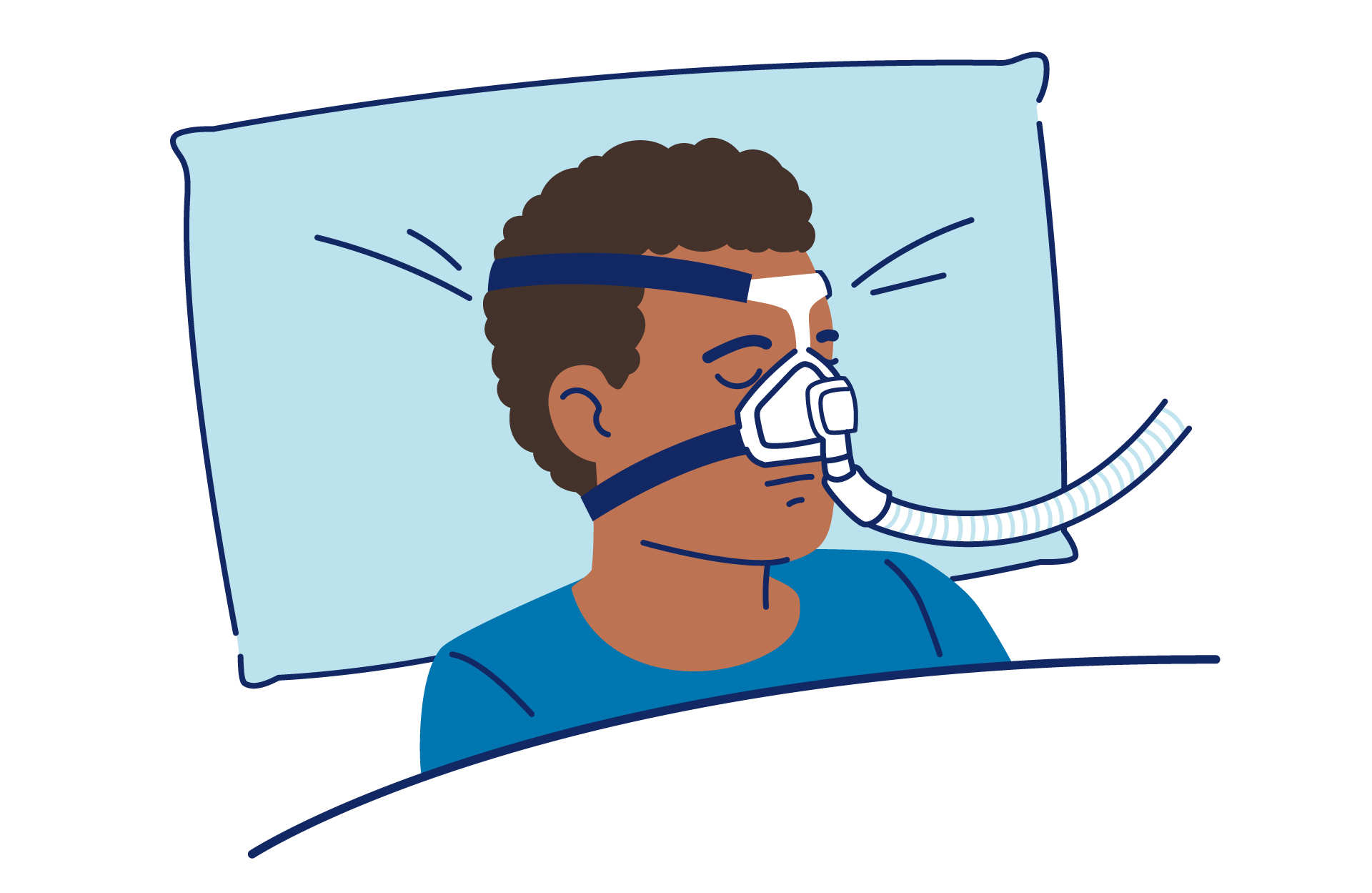 vrouw heeft last van snurken partner